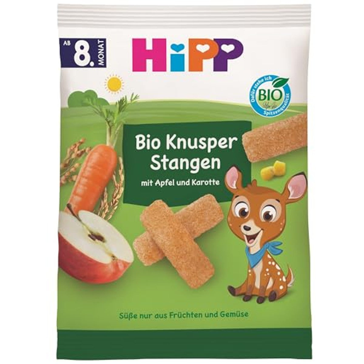 HiPP Biologische knapperrepen appelwortel 7 x 30 g – HiPP