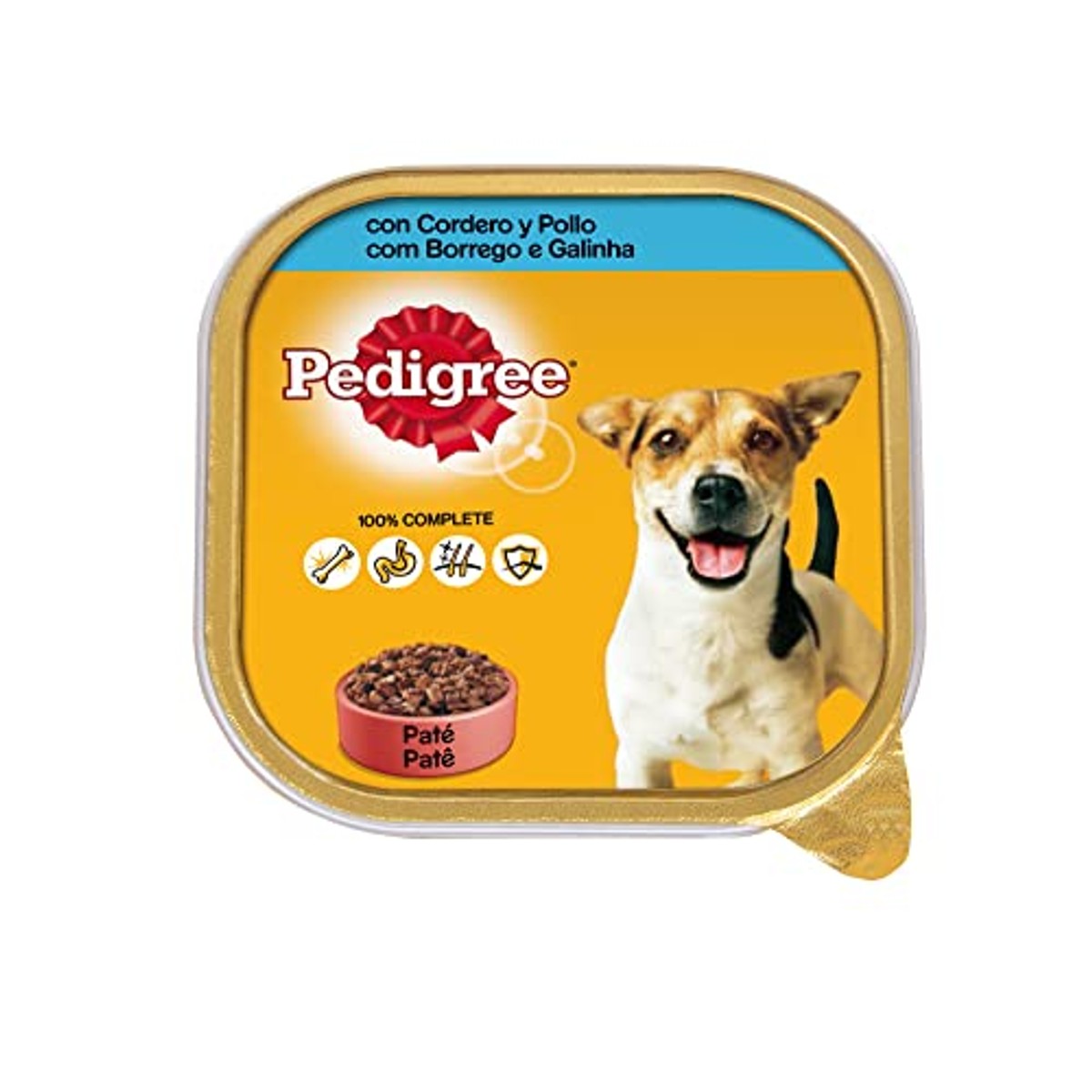 Pedigree Natvoer hondenvoer paté lam en kip 20 x 300 g - 3-pack