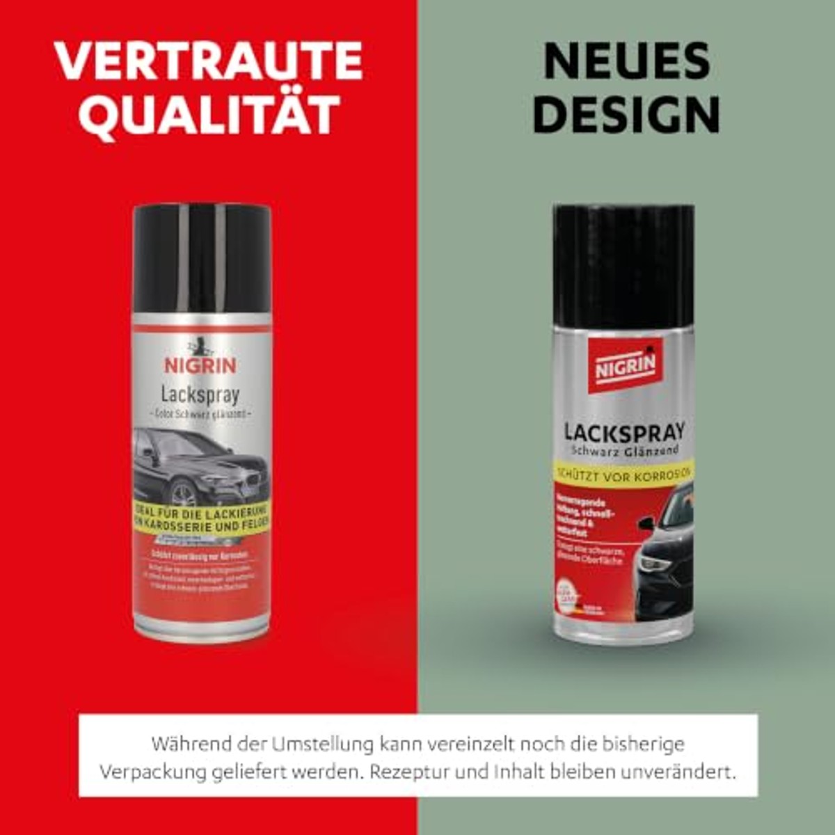 Nigrin 74113 Lakspray zwart glanzend 6 x 400 ml - Voordeelverpakking – foto 3