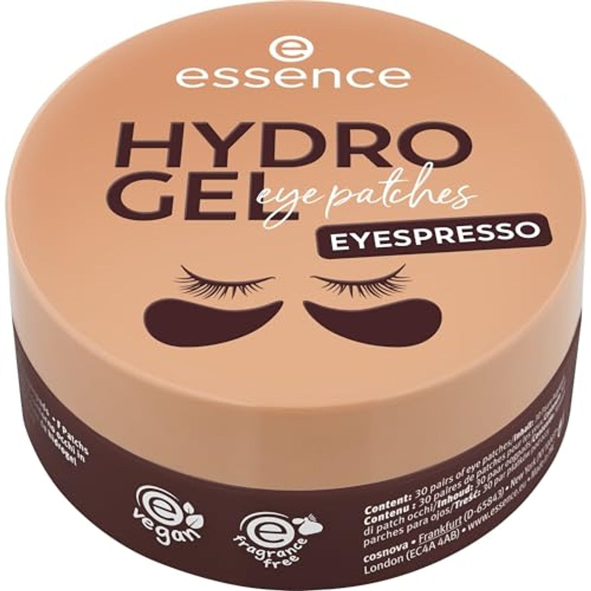 essence Hydro Gel oogpatches Eyespresso 30 paar bruin - 6-pack