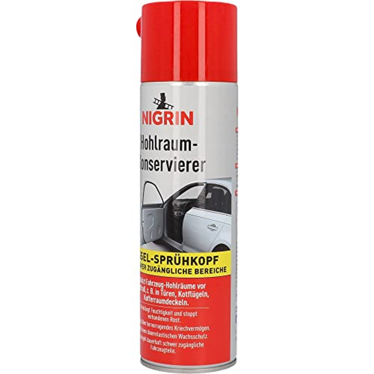 NIGRIN 74065 Anti-corrosie-spray voor holtes 6 x 500 ml - Voordeelverpakking