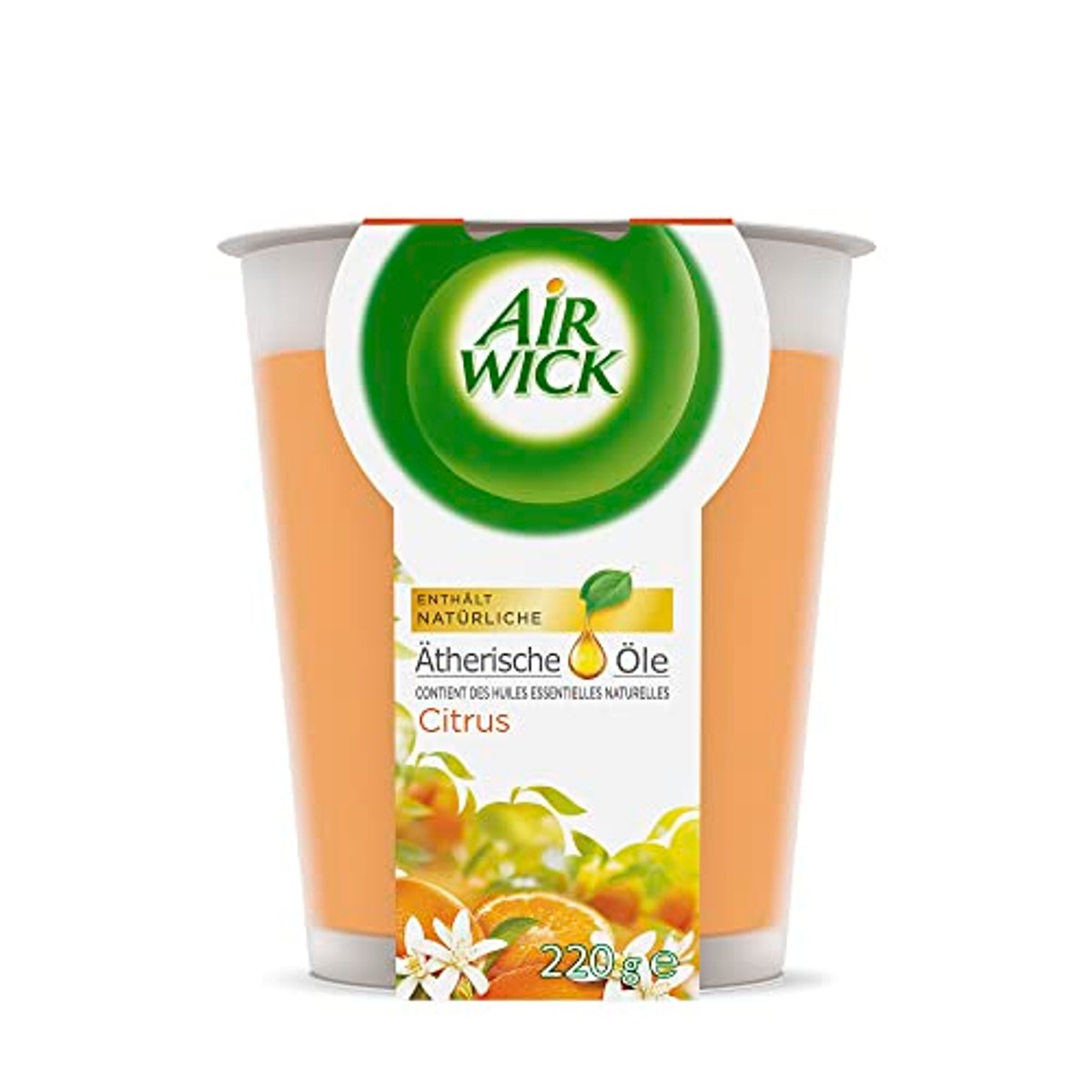 Air Wick Weldadige geurkaars XL Citrus 220 g – Air Wick