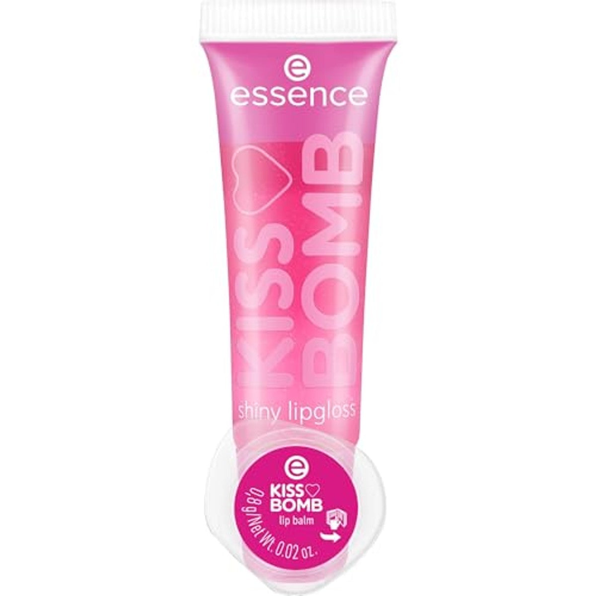 essence Kiss Bomb lipgloss & lippenbalsem Strawberry 01 10,8 ml - 6-pack