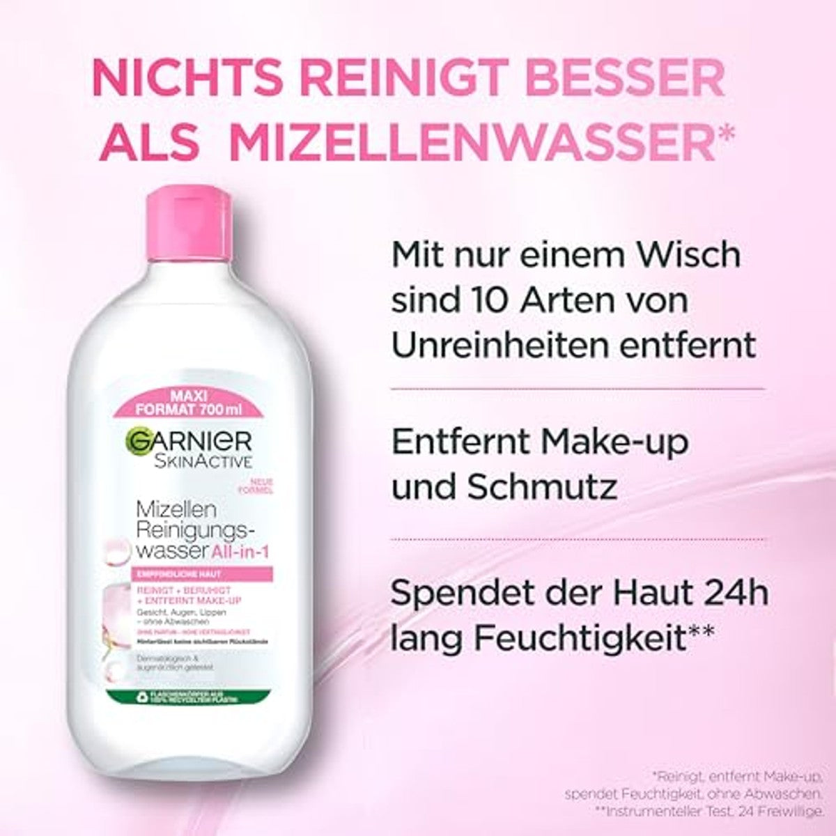 Garnier SkinActive Micellair Reinigingswater All-in-1 3 x 700 ml - Voordeelverpakking