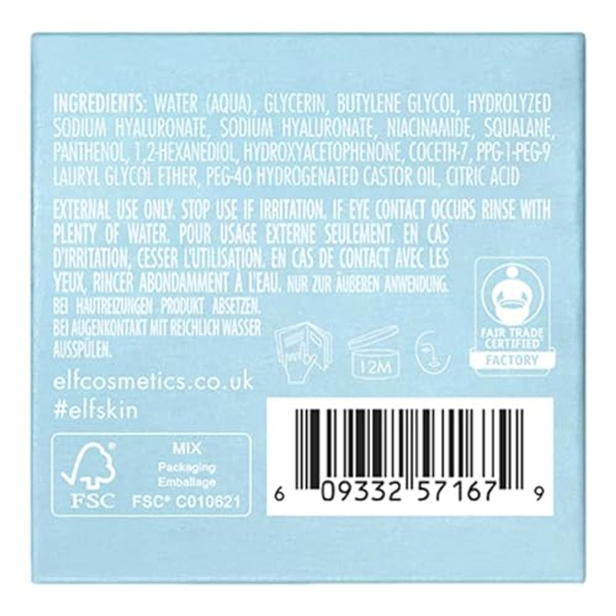 e.l.f. Skin Holy Hydration! Triple Bounce Serum 0 stuks - 3 stuks