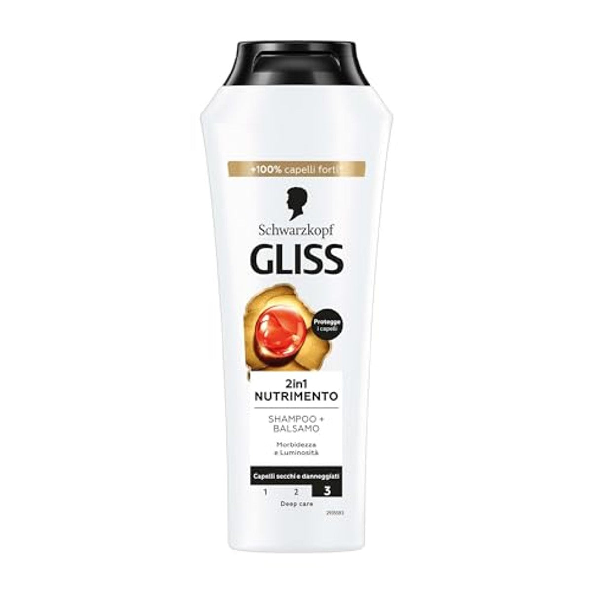 Schwarzkopf Gliss Nutitura 2-in-1 Shampoo + Conditioner 6 x 250 ml – Gliss