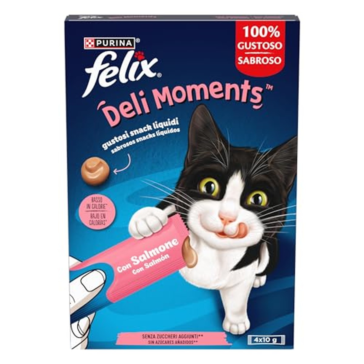 Felix Deli Moments zalm 44 verpakkingen van 6 x 10 g - Voordeelverpakking