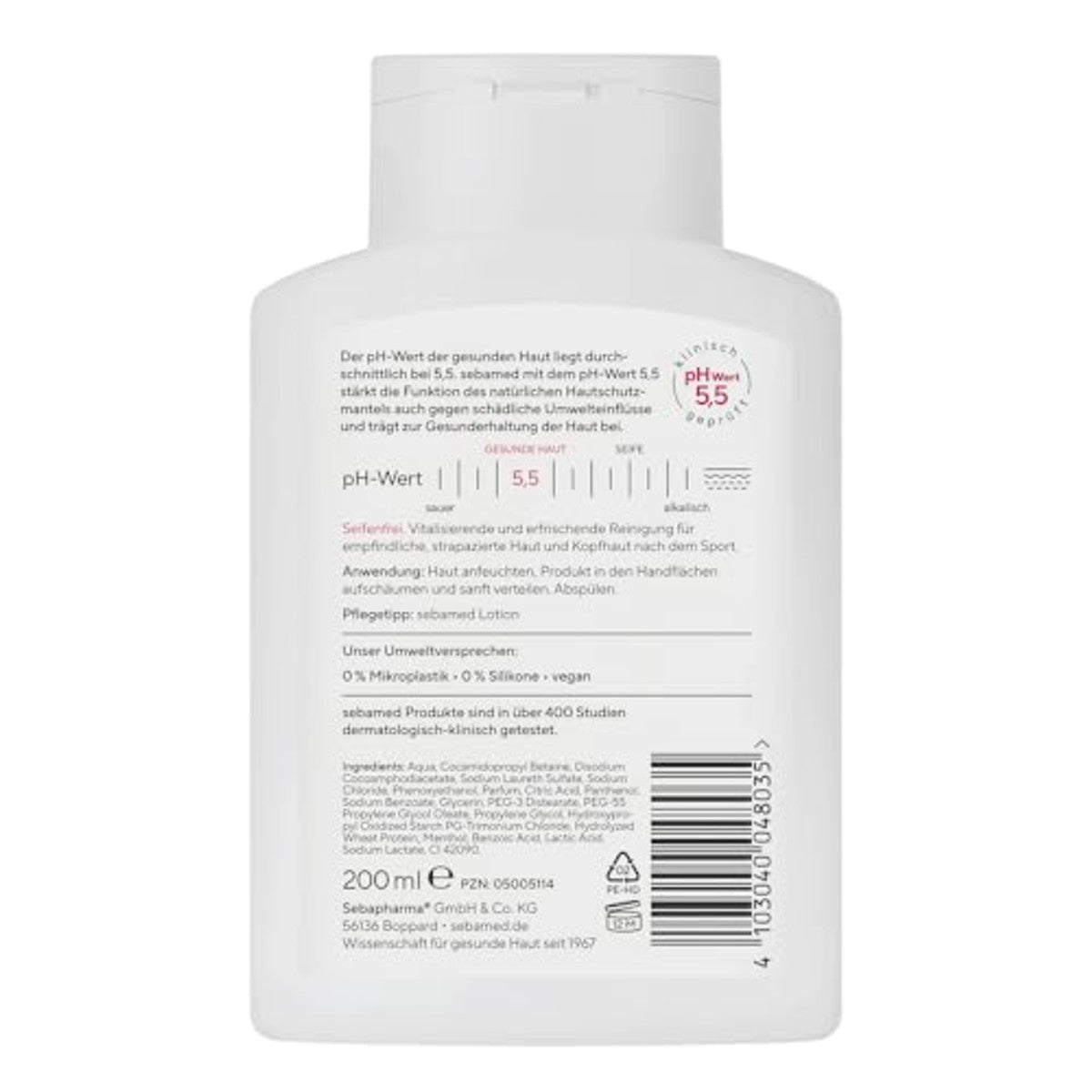 Sebamed Sportdouche 3-in-1 3 x 200 ml - Voordeelverpakking – foto 3
