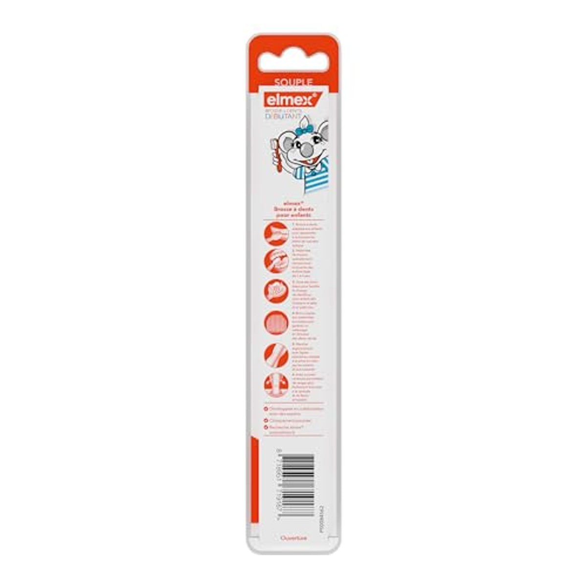 ELMEX Tandenborstel voor kinderen van 3 tot 6 jaar - 3-pack