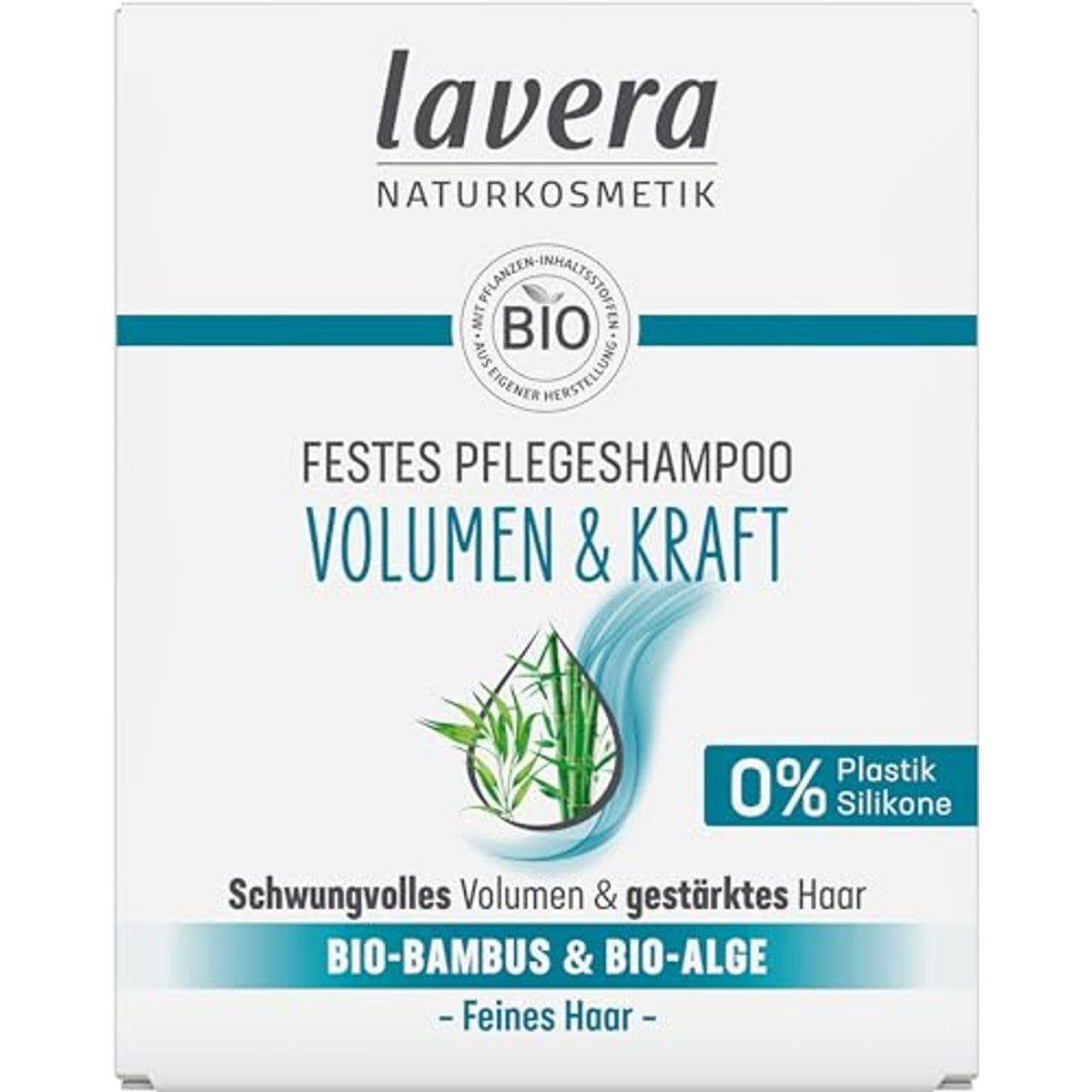 lavera Volume & Kracht vaste shampoo 50 g – foto 3