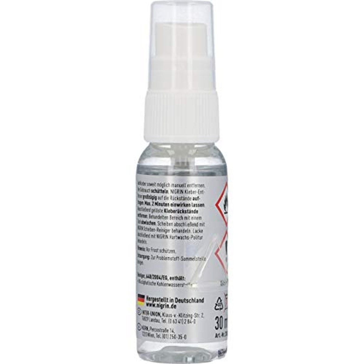 NIGRIN Vignet- en lijmverwijderaar 3 x 30 ml - Voordeelverpakking