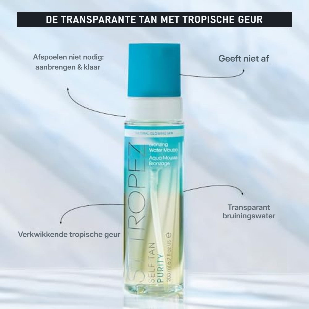 St.Tropez Self Tan Purity Bronzing Water Mousse - 6-pack – foto 3