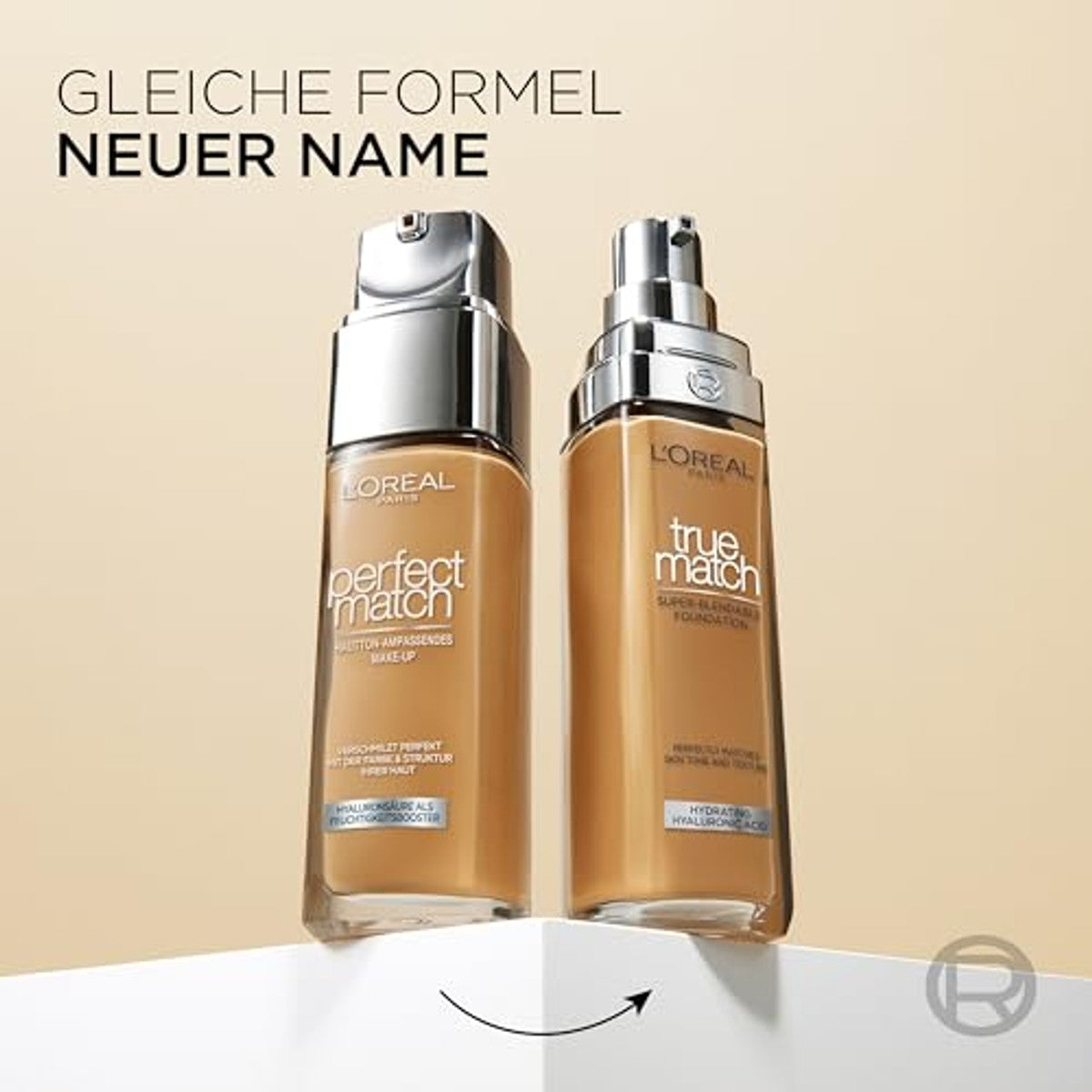 L'Oréal Paris True Match Foundation 2.N neutraal licht 3 x 30 ml - Voordeelverpakking