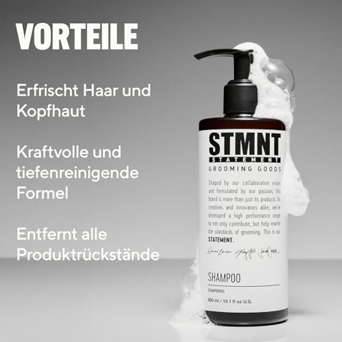 STMNT Shampoo met Actieve Kool en Menthol - 6-pack