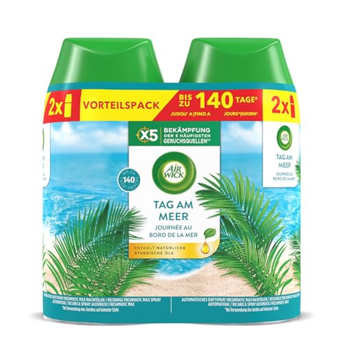 Air Wick Freshmatic Max Dag aan Zee navulling 2 x 250 ml – foto 3