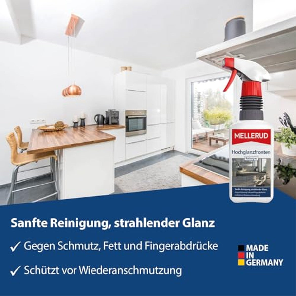 Mellerud Hoogglans Frontreiniger 0,5 l – Mellerud
