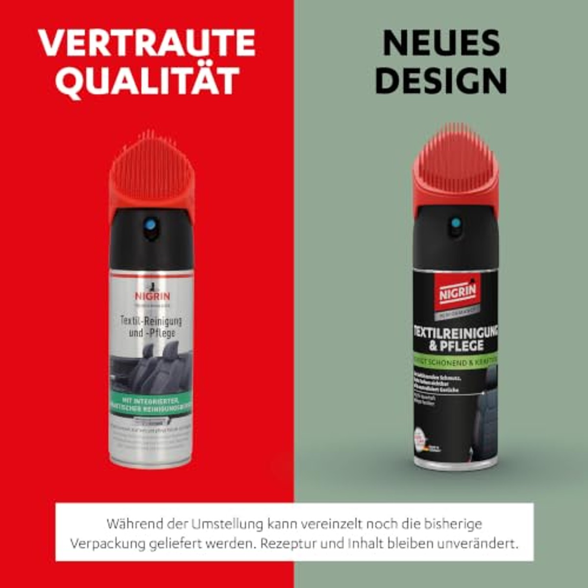 NIGRIN Performance Textielreiniger 6 x 400 ml - Voordeelverpakking