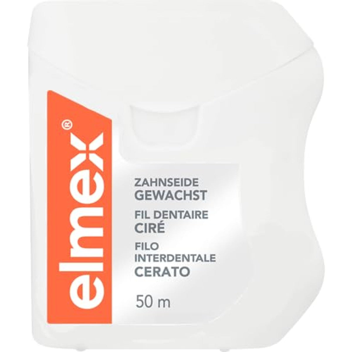 elmex Tandzijde gewaxt met aminofluoride 1 x 50 m – elmex