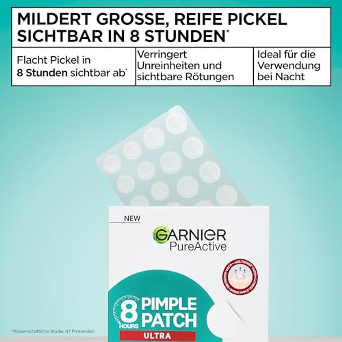 Garnier PureActive Hautklare Puistjes Patch Ultra XXL Pack 3 x 44 stuks - Voordeelverpakking