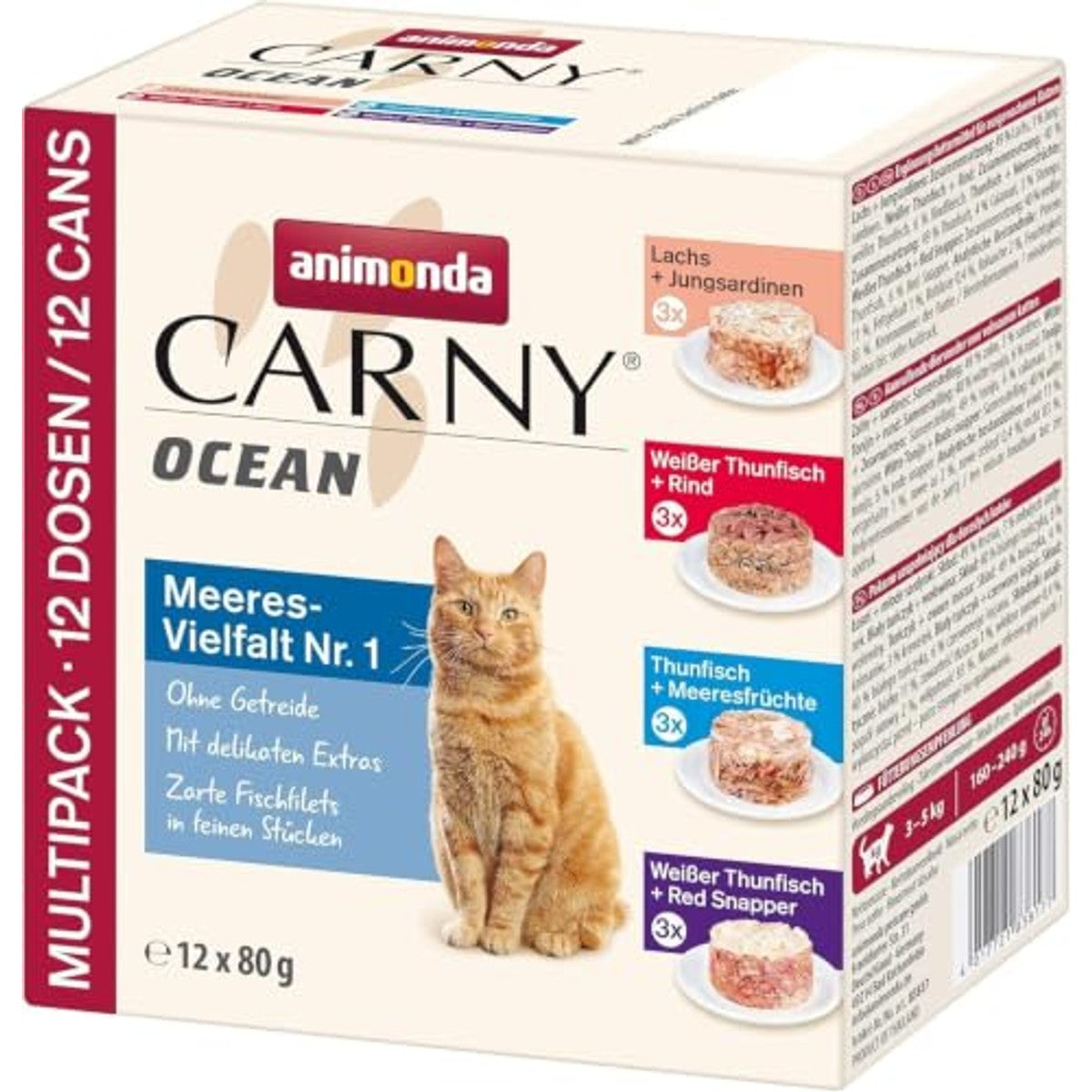 Animonda Carny Ocean natvoer voor volwassen katten in verschillende smaken, 1 – animonda Carny
