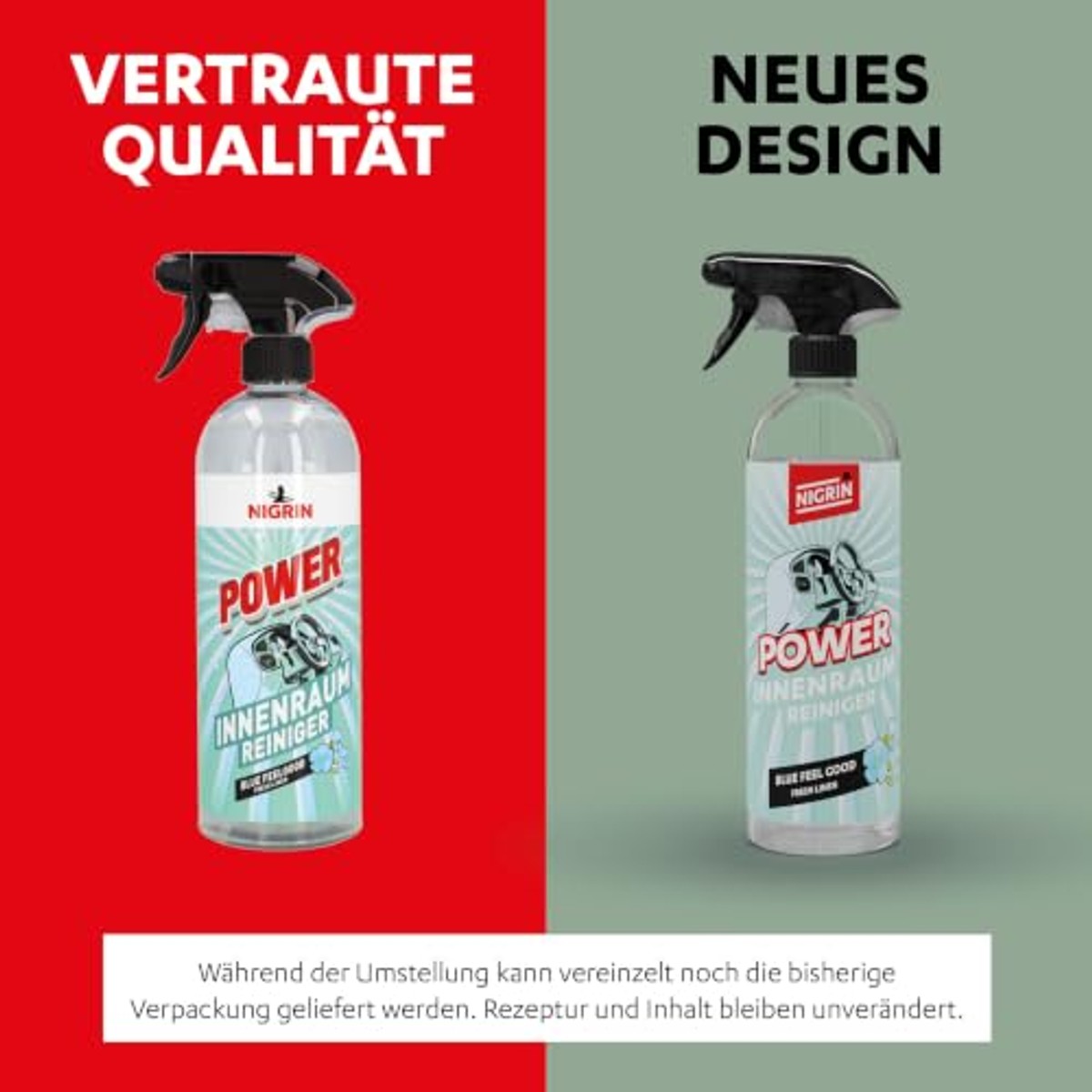 NIGRIN POWER Interieurreiniger 6 x 750 ml - Voordeelverpakking – foto 3