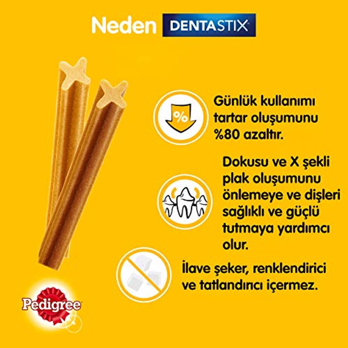 Pedigree Dentastix hondensnack middelgrote honden 3-pack - 6-pack – foto 3