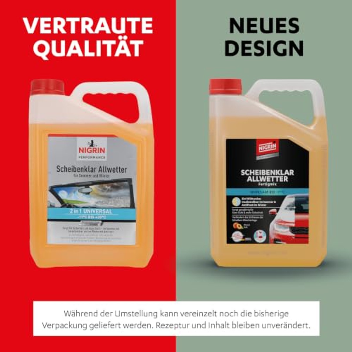 NIGRIN 74485 Ruitensproeier-antivries-concentraat 3 x 3 liter - Voordeelverpakking