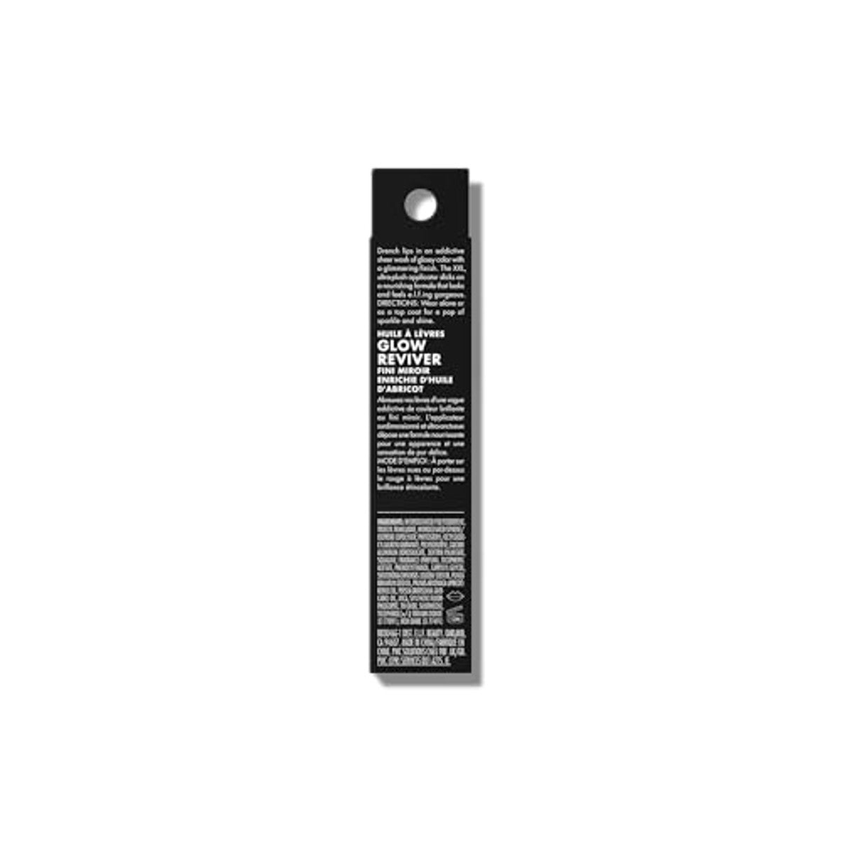 e.l.f. Glow Reviver Lip Oil Glimmer, verzorgende, getinte lippenolie met glanzende afwerking, met jojoba-olie, veganistisch en dierproefvrij, Crystal Baller – e.l.f.