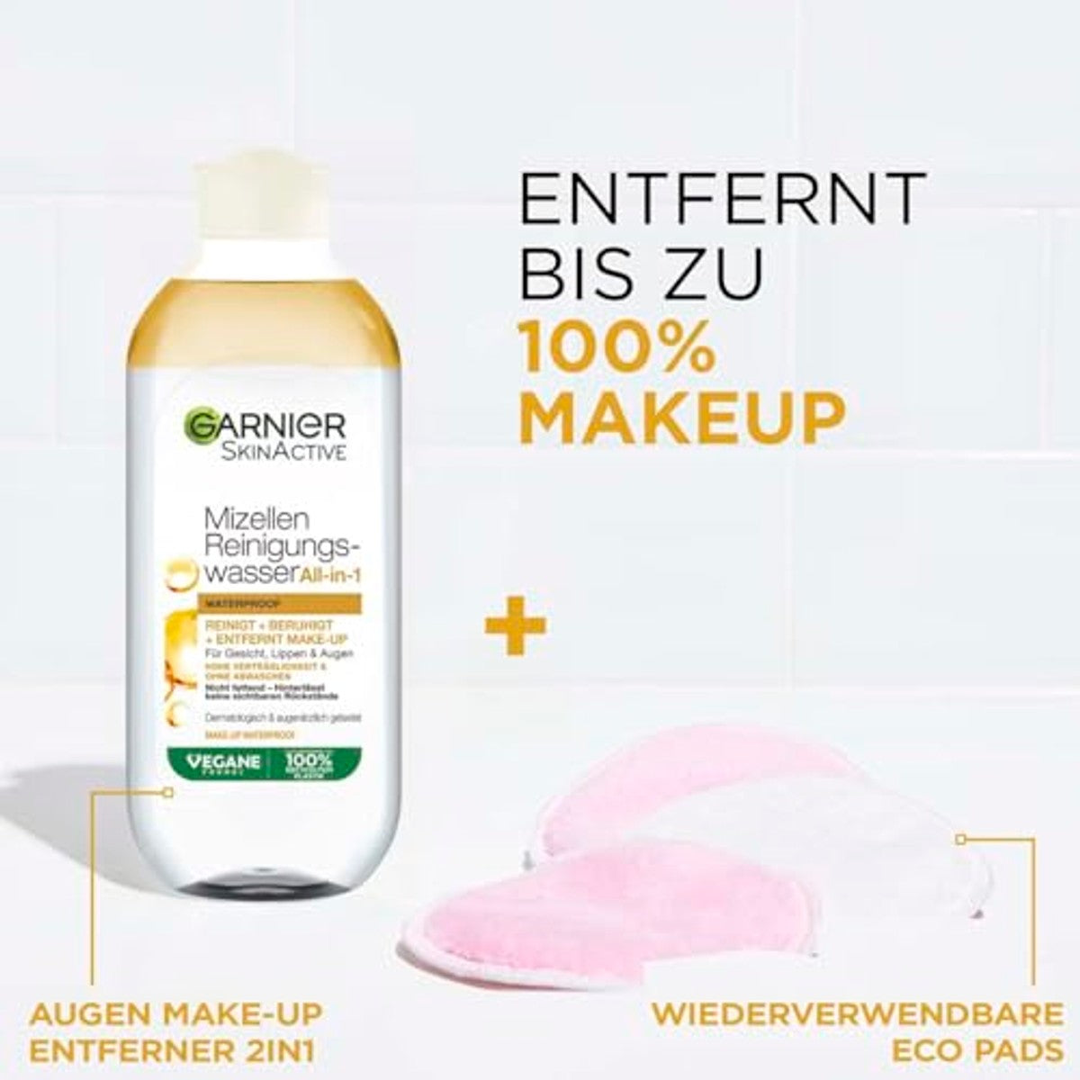 Garnier Micellair reinigingswater All-in-1 waterdicht set 3 - 3-pack