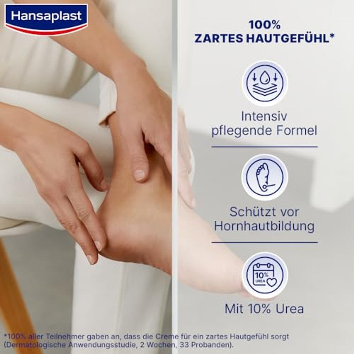 Hansaplast Regenererende voetcrème 6 x 100 ml - Voordeelverpakking