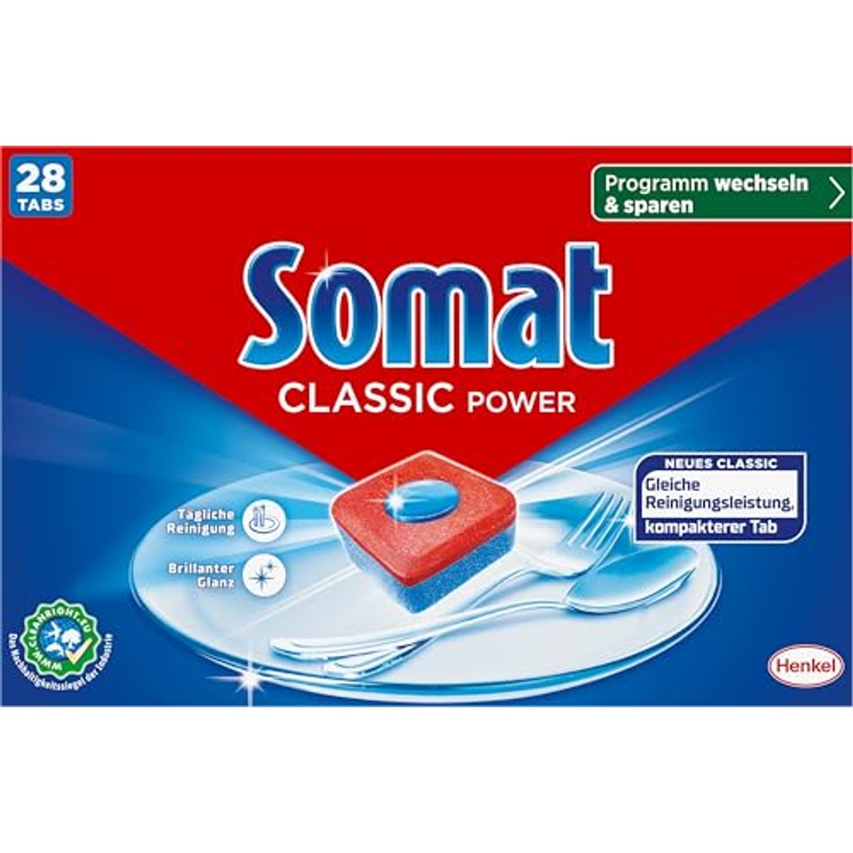 Somat Classic Power compacte vaatwastabletten 28 tabs – Somat