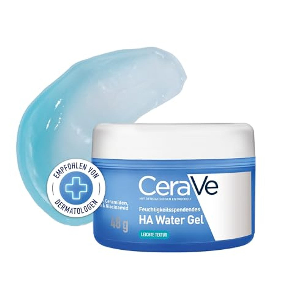 CeraVe Hydraterende HA Water Gel voor het Gezicht 48 g - 3-pack