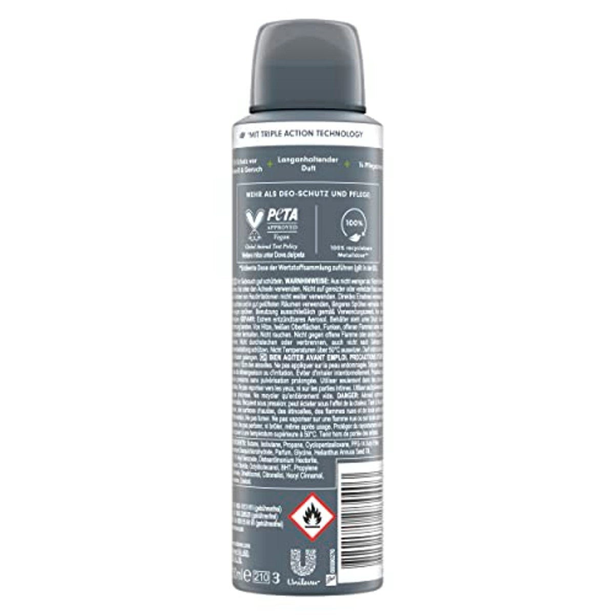 Dove Men+Care Advanced Extra Fresh Anti-transpirant Spray 150 ml (2 stuks) – Dove