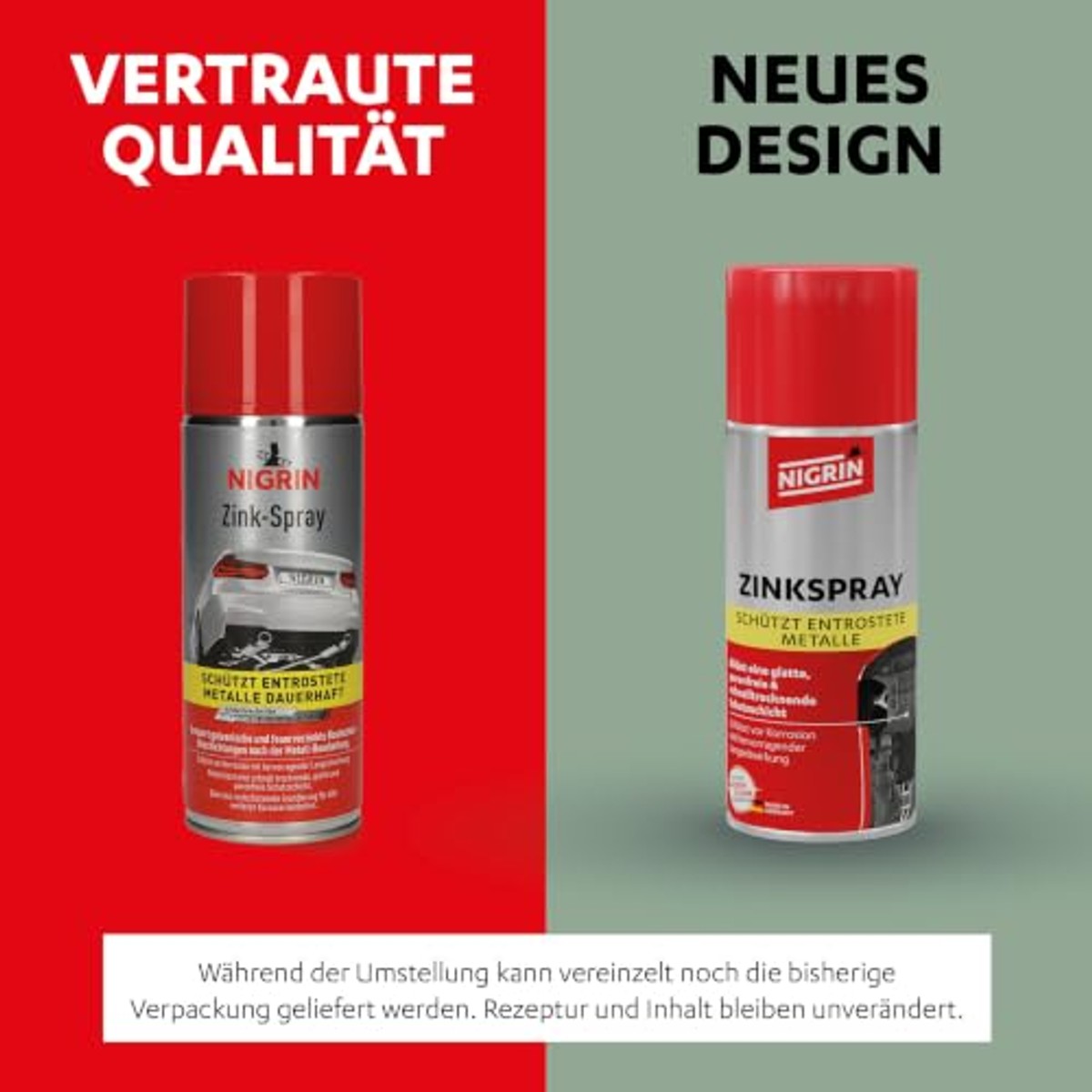 Nigrin 72286 Repairtec Zinkspray 3 x 400 ml - Voordeelverpakking