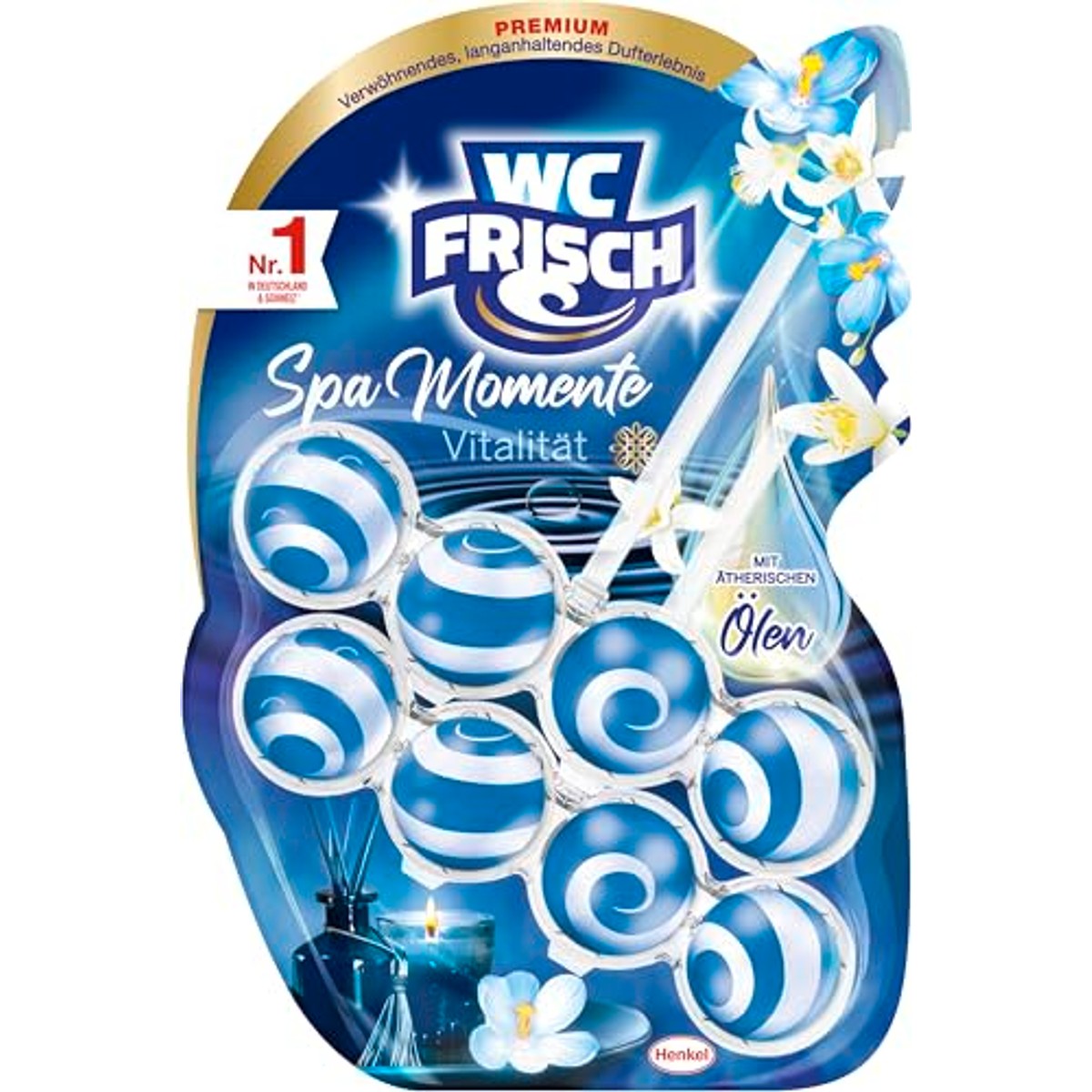 WC-Frisch Spa Moments Vitality toiletsteen 2 x 50 g – WC-Frisch