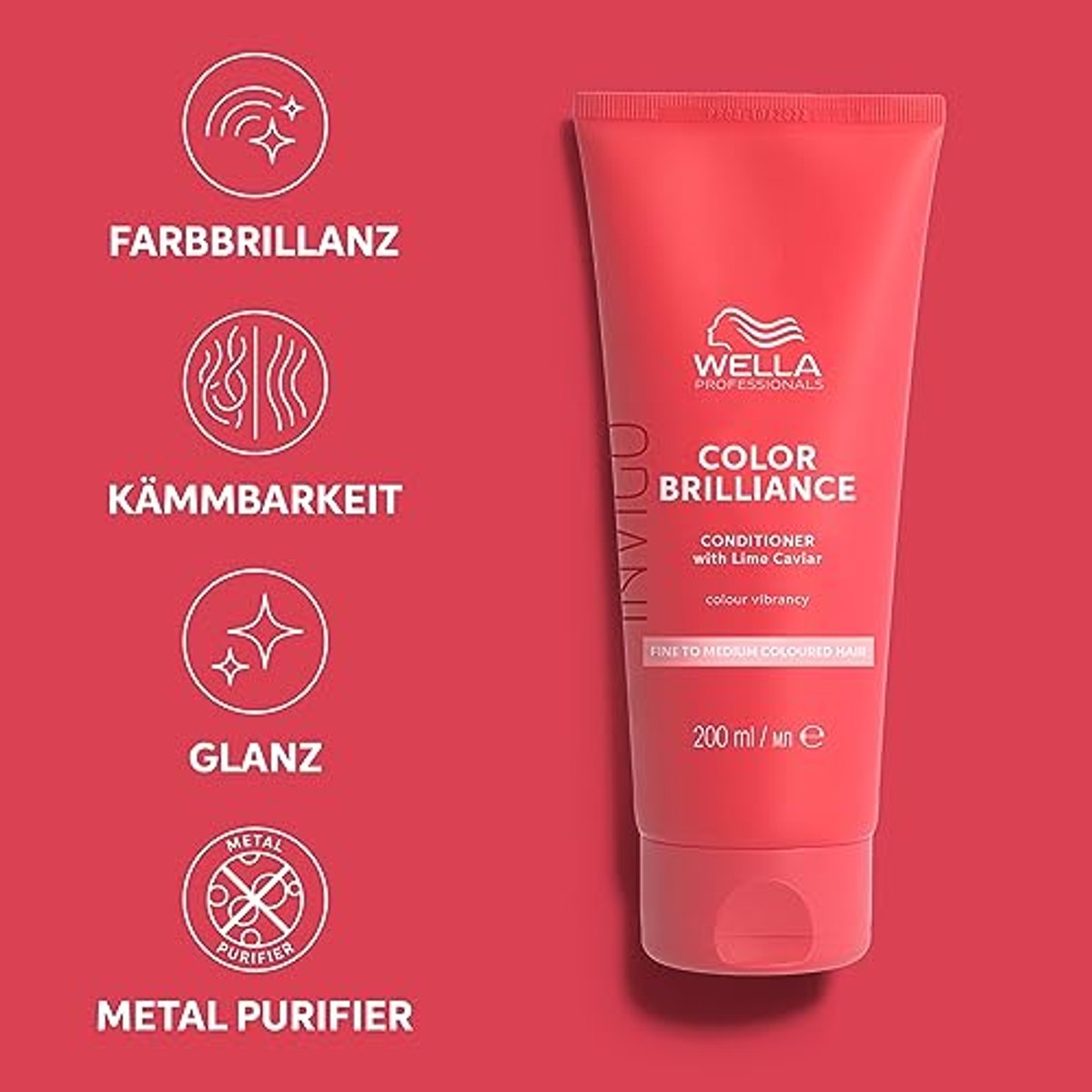 Wella Professionals Invigo Color Brilliance Conditioner 200 ml – Wella Professionals