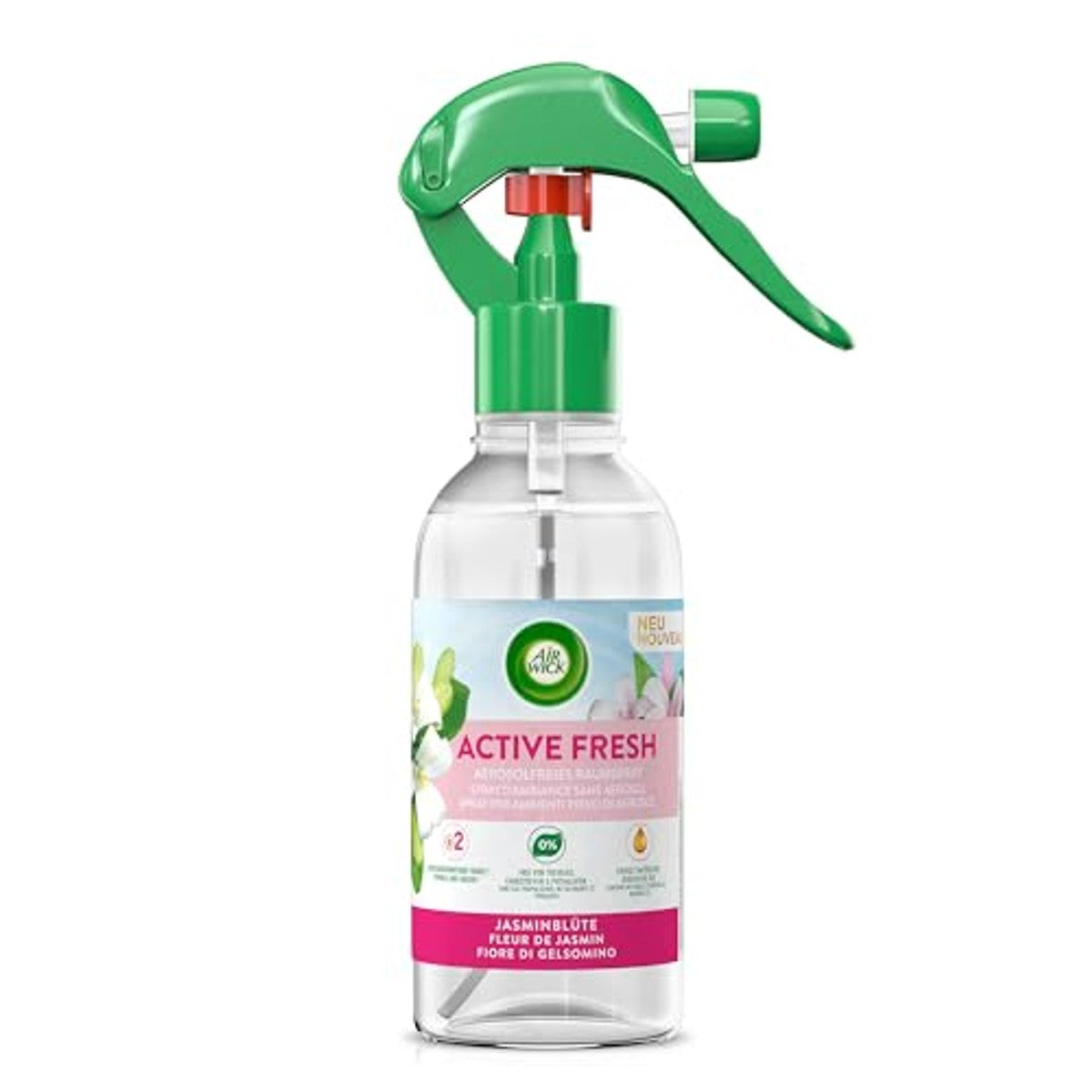 Air Wick Active Fresh Jasmijnbloesem kamerspray 3 x 237 ml - Voordeelverpakking