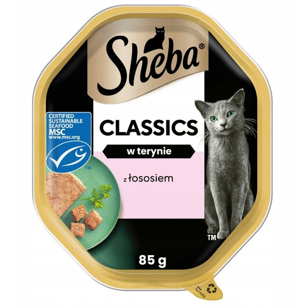 Sheba Pate Classics natvoer kattenvoer zalm 22 x 85 g - 6-pack – foto 3