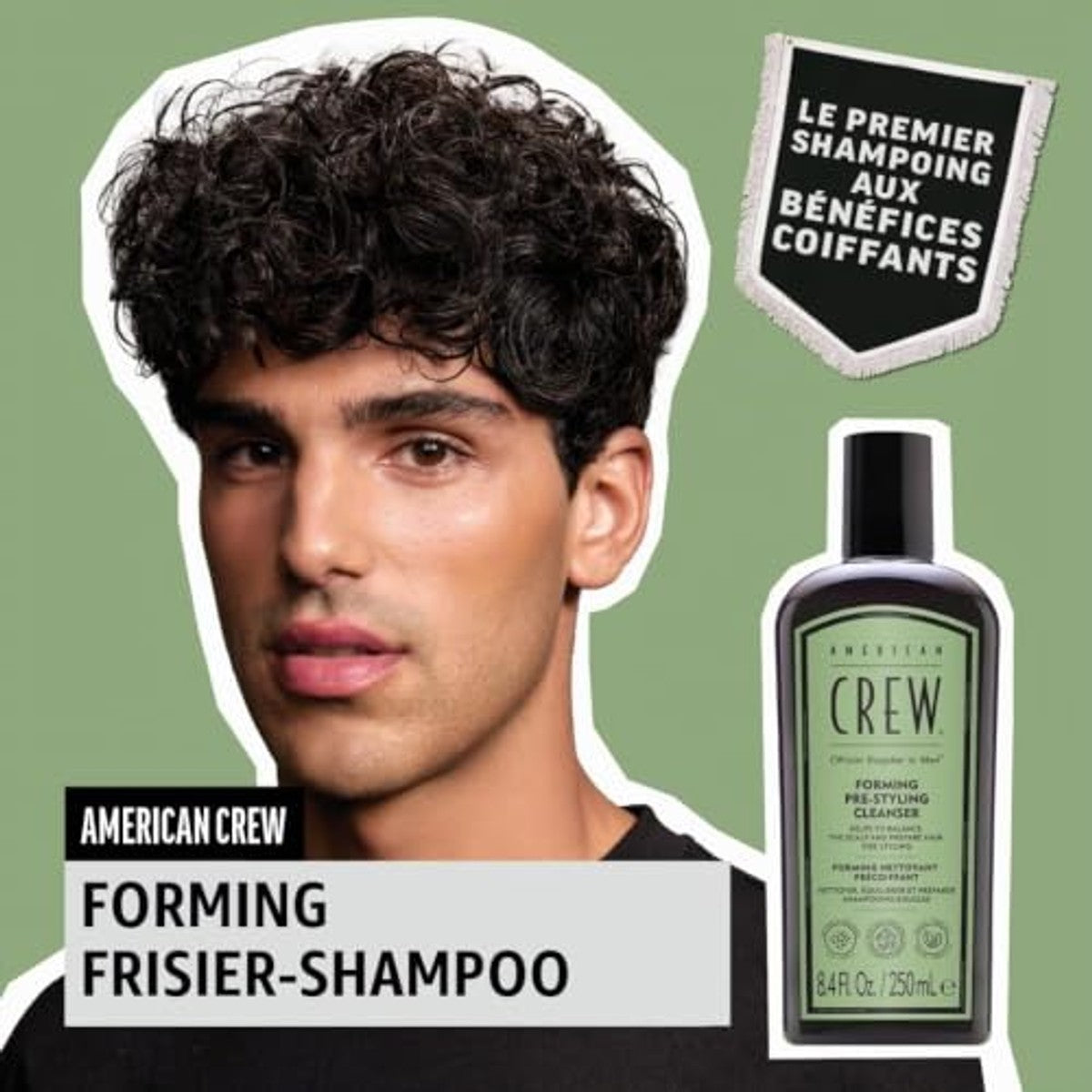 American Crew Forming Pre-Styling Shampoo 250 ml & Vormende Crème 50 g
