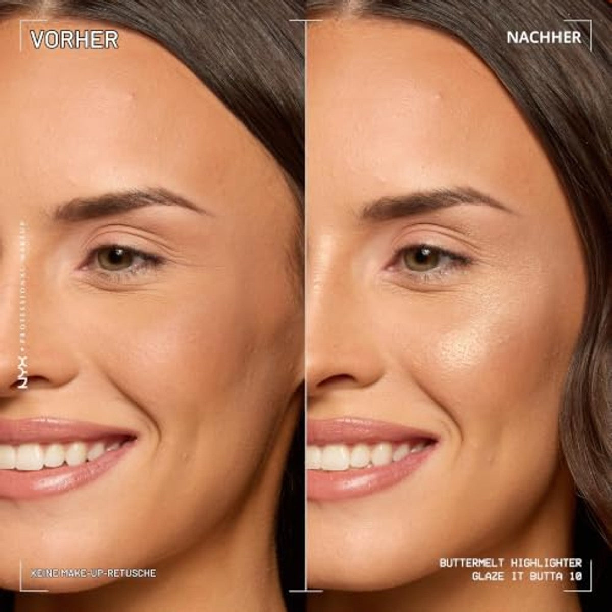NYX PROFESSIONAL MAKEUP Buttermelt Highlighter Glaze It Butta 5 g - 3 stuks