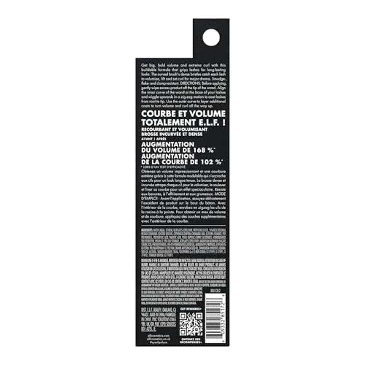 e.l.f. Incredi-Curl Mascara donkerbruin - 6 stuks