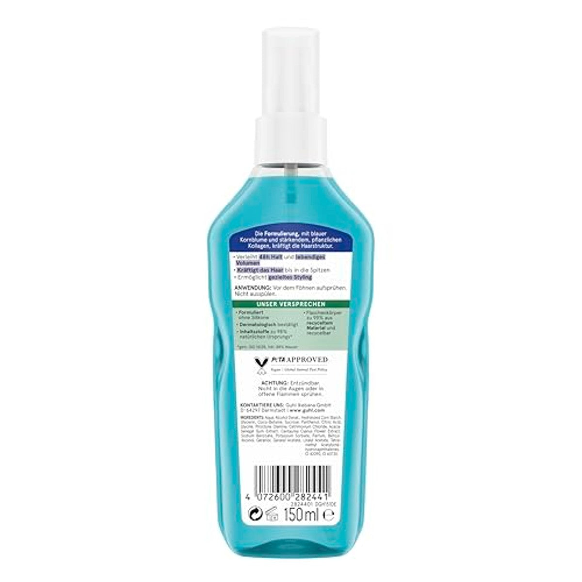 Guhl Föhn-Aktiv Styling Spray Langdurig Volume 6 x 150 ml - Voordeelverpakking