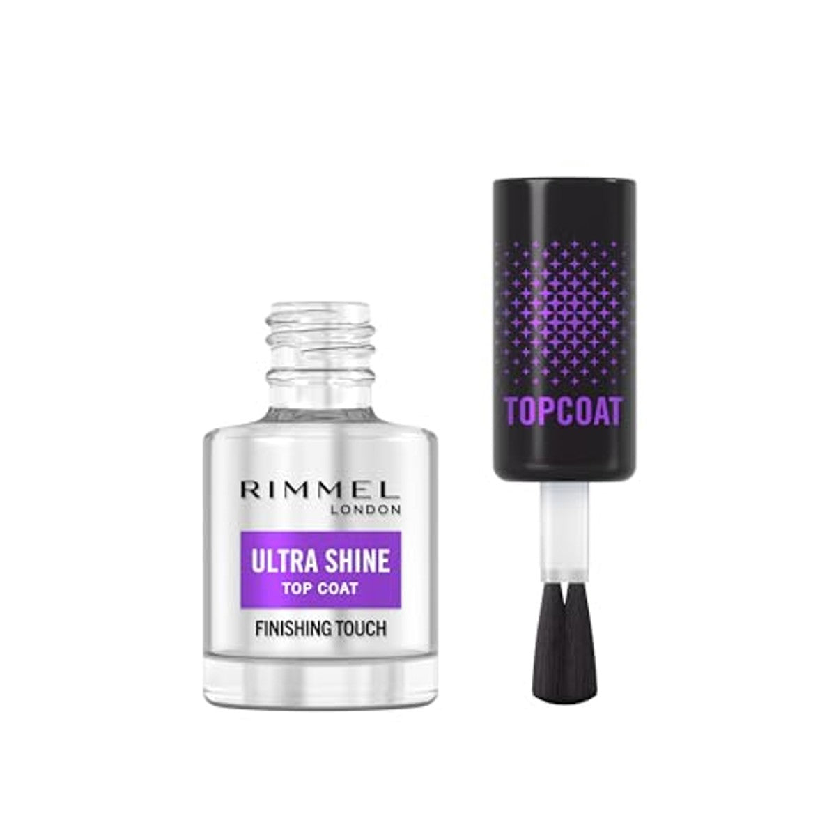 Rimmel London Ultra Shine Top Coat 12 ml - 6 stuks
