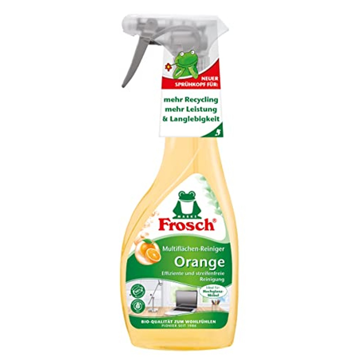 FROSCH Orange Multivlak-reiniger 3 x 500 ml - Voordeelverpakking