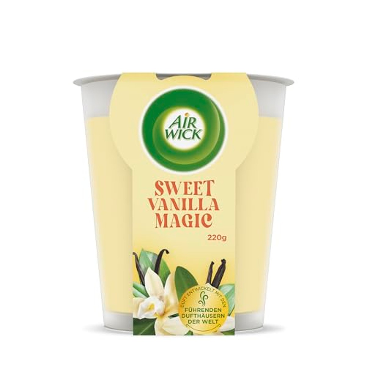 Air Wick Feel-good geurkaars XL Sweet Vanilla Magic 3 x 220 g - Voordeelverpakking