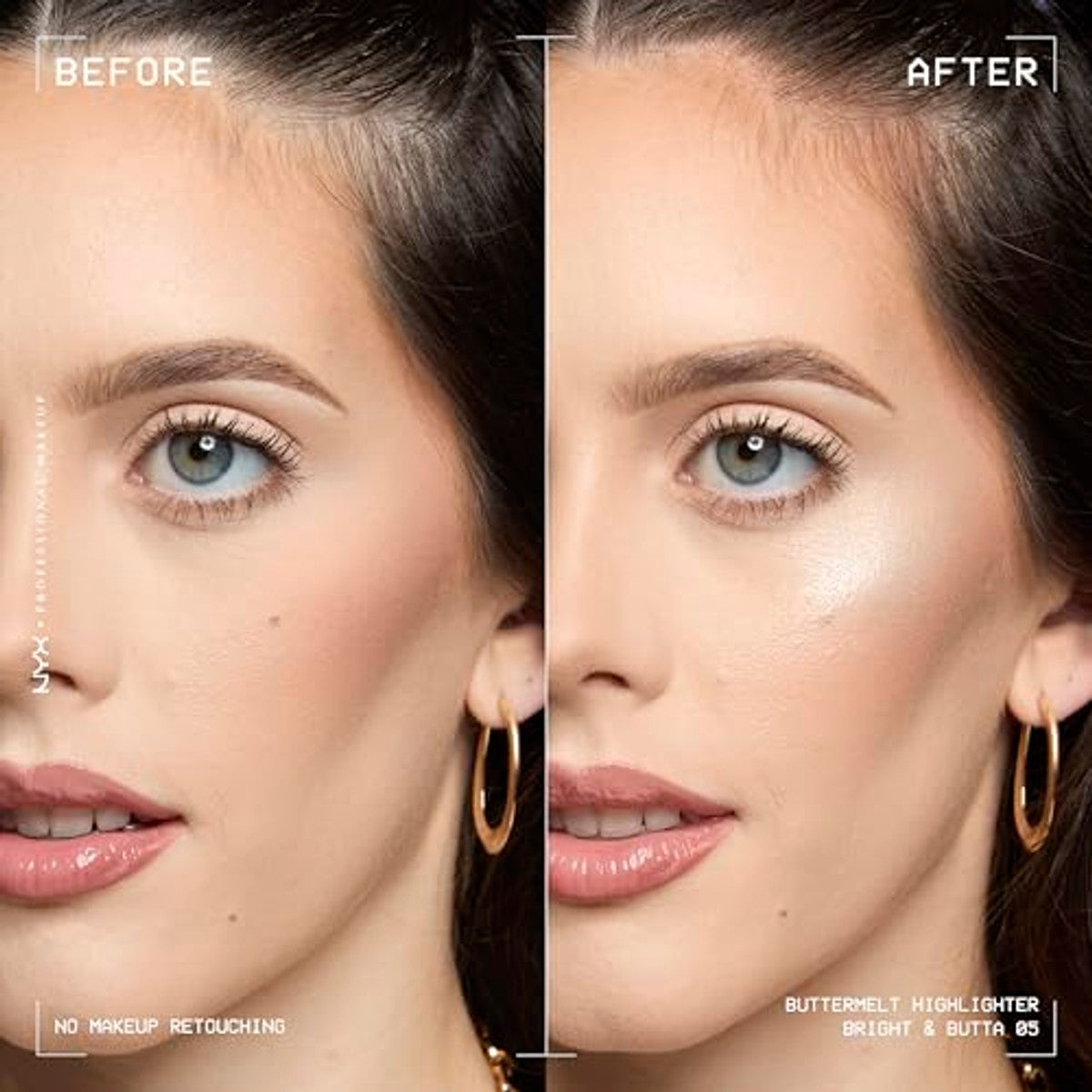 NYX PROFESSIONAL MAKEUP Buttermelt Highlighter Bright And Butta 5 g – foto 3
