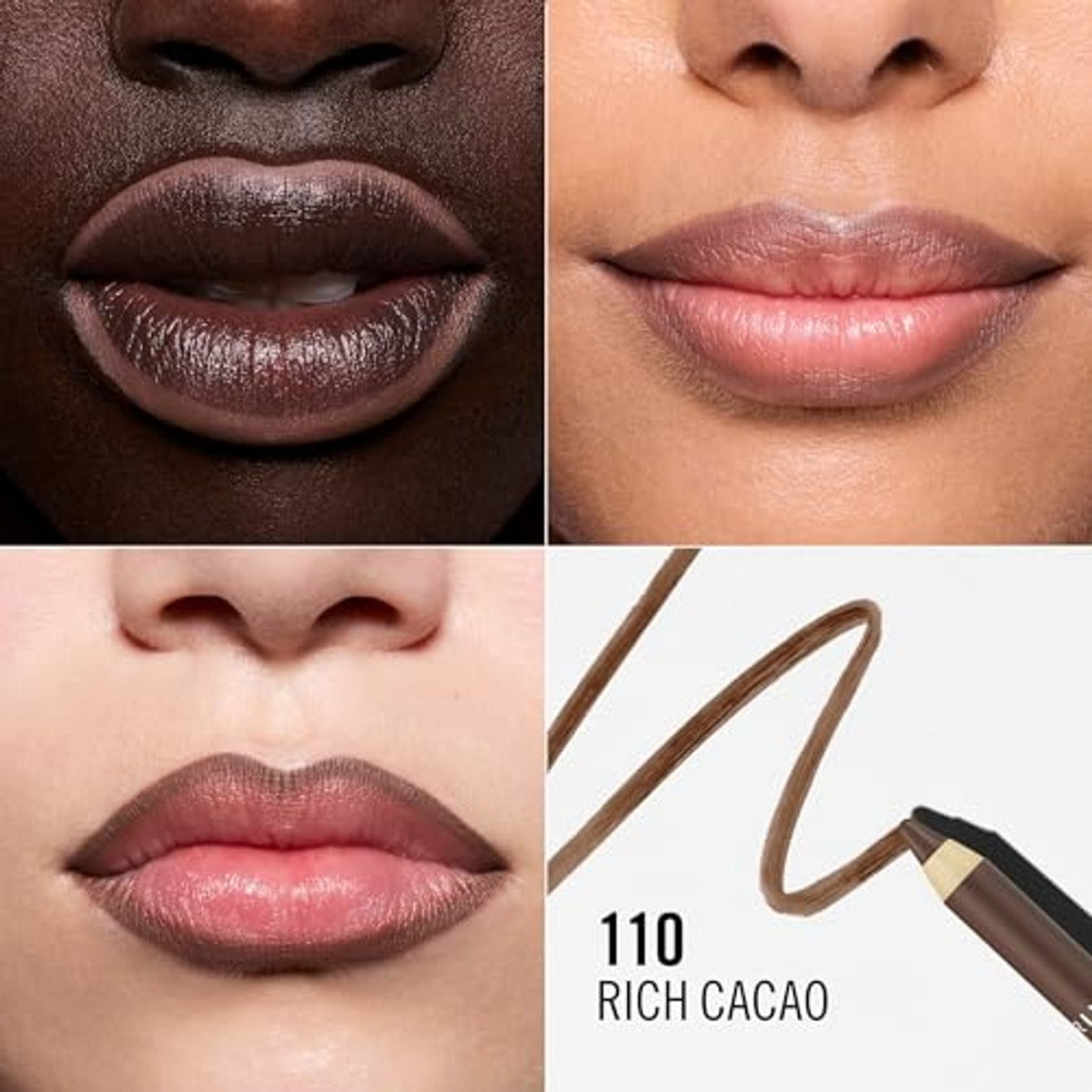 Rimmel London Oh My Plump! Lip Shaper 110 Rich Cacao 1,2 g - 3 stuks