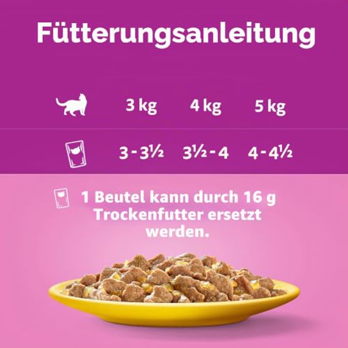 Whiskas natvoer kattenvoer in gelei vogelkeuze 48 x 85 g - 3-pack