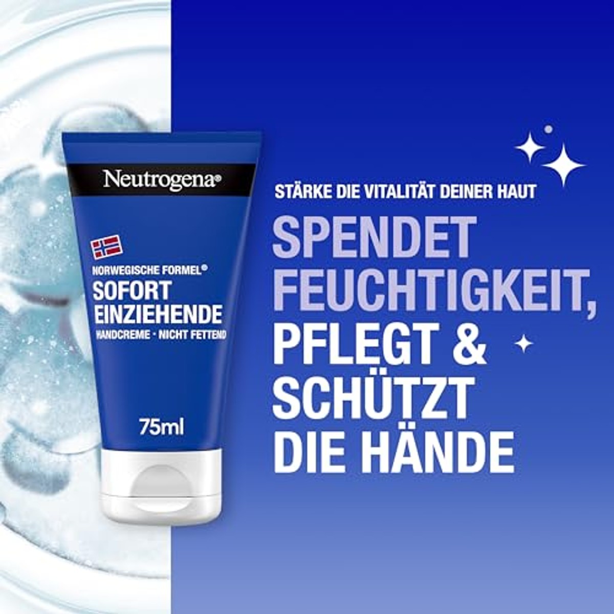 Neutrogena Direct Intrekkende Handcrème 6 x 75 ml - Voordeelverpakking