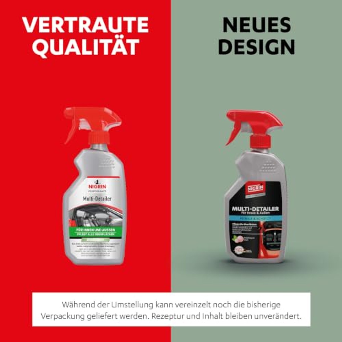NIGRIN Multi-Detailer BubbleGum 6 x 500 ml - Voordeelverpakking